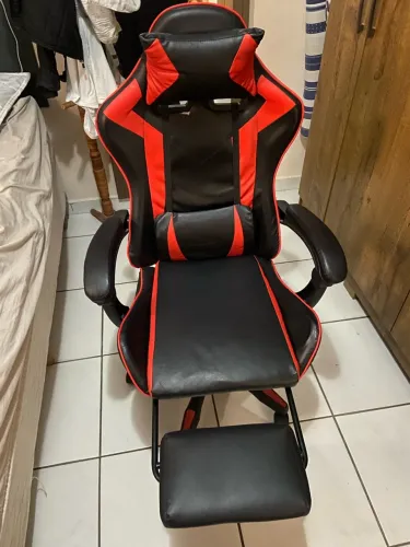 Cadeira gamer + microfone Fifine AM8