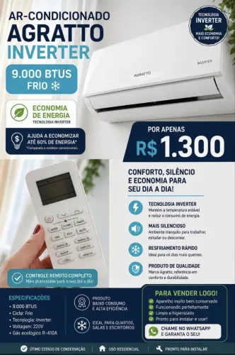 Ar condicionado agrato