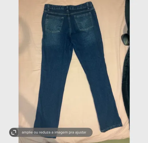 Calça jeans cintura baixa T40