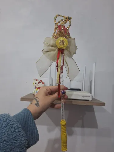 Lote cetro de brinquedo luminoso princesa Disney Bela e a fera original 
