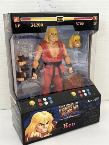 JADA STREET FIGHTER 2 - KEN - ACTION FIGURE
