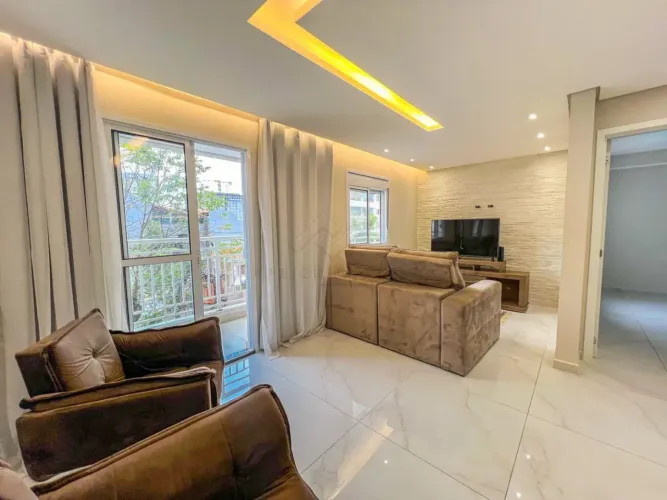 Apartamento com 1 quartos à venda, 54 m² por R$ 450.000 - Vila Pires - Santo André/SP