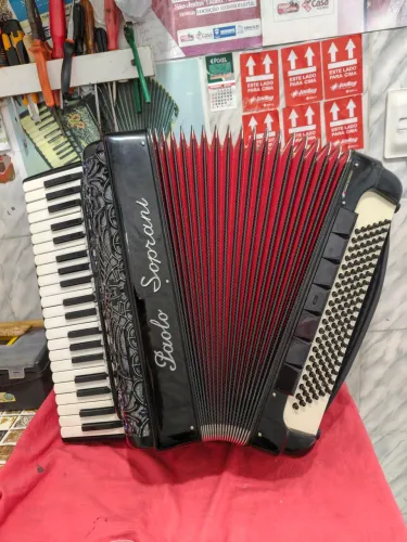 Sanfona Paolo soprani quarta voz