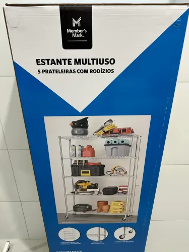 Prateleira aço Sams club