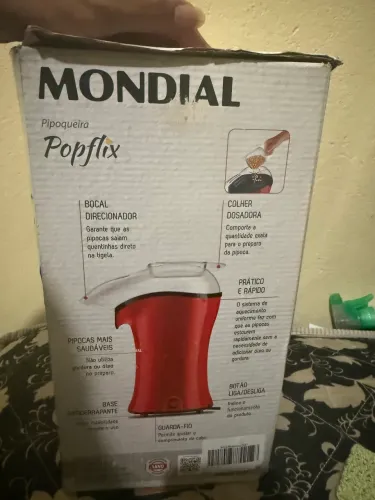 Pipoqueira elétrica 