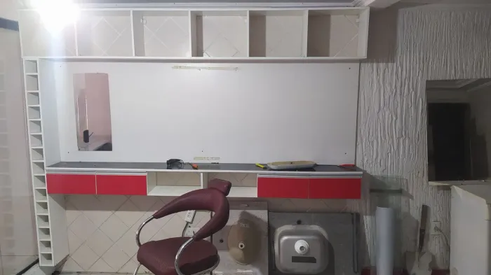 Painel para salão de cabeleireiro
