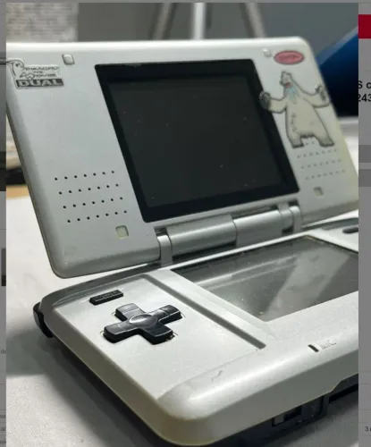 Console Nintendo Ds com carregador