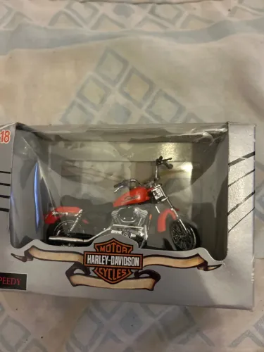 Harley Davidson moto miniatura especial edição exclusiva edição limitada