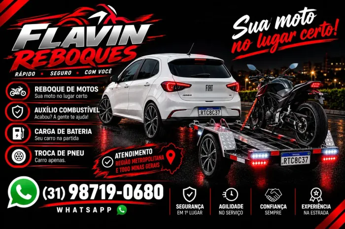 Reboque para motos