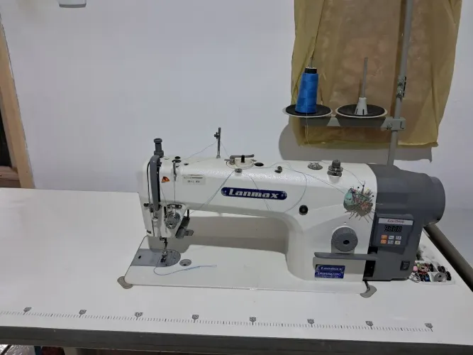 Máquina reta industrial lanmax