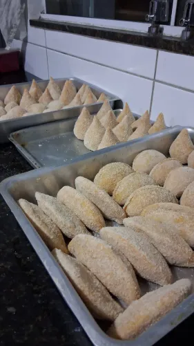Salgados congelados 