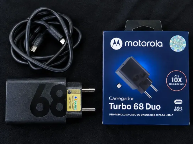 Carregador turbo 68w Tipo-C