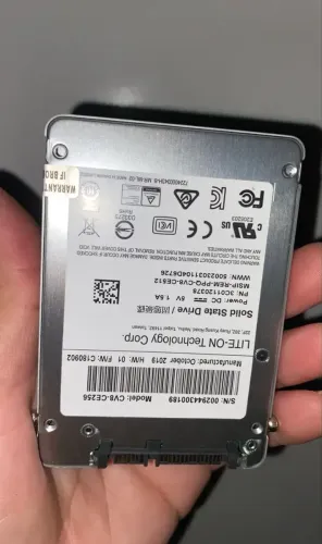 SSD Lite-On 256GB Original Usado