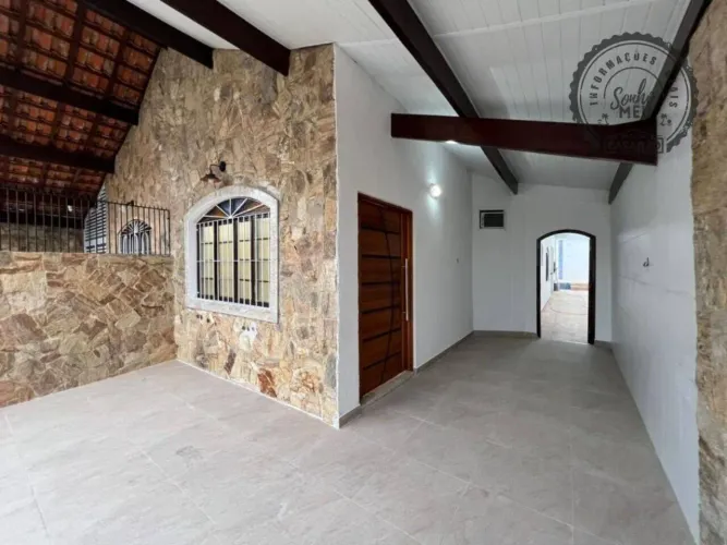 Tupi 85 m² 2 Dorms com Suíte Piscina e Churrasqueira 380m da Praia