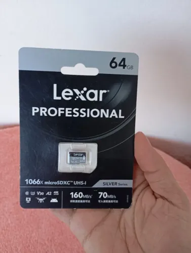 Cartão De Memória Sd 64 Gb - Lexar Profissional