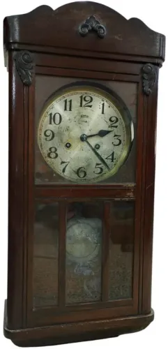 Relógio de parede alemão, a corda