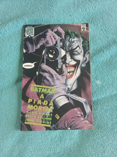 Batman: A Piada Mortal - Alan Moore - Quadrinho original da Editora Abril dos anos 80