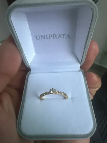 Anel solitário de noivado Grécia