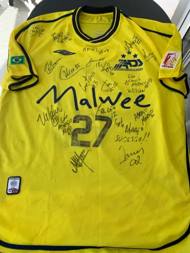 Camisa futsal Malwee/Autografada!!