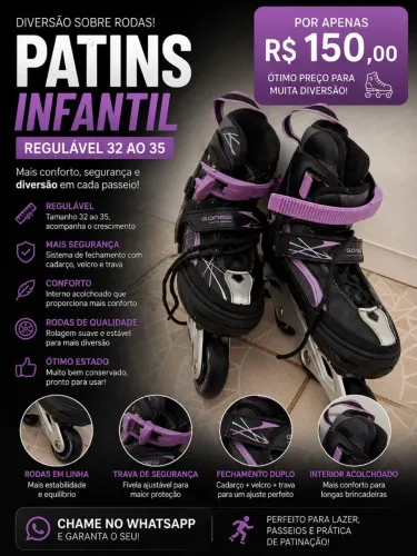 Patins infantil