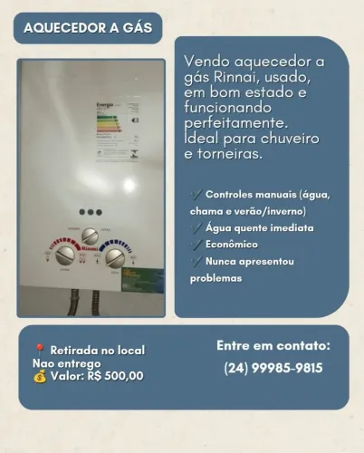 Aquecedor de gás