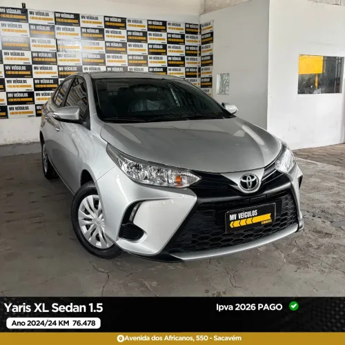 Toyota Yaris XL Sedan 1.5 Flex 16V 4P Aut. 2024