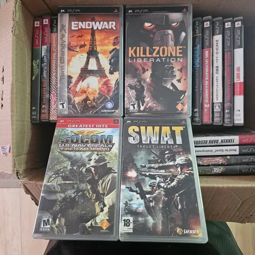 4 Jogos de guerra psp PlayStation portátil ps
