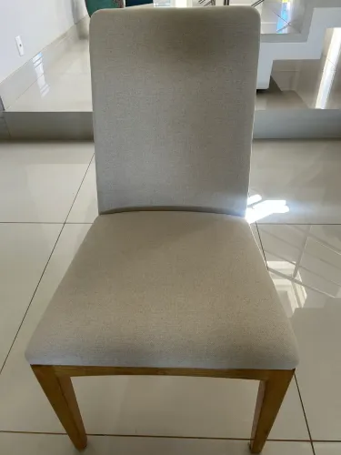 Lote 5 Cadeiras de Madeira para sala de jantar  - Excelente Estado - Campinas