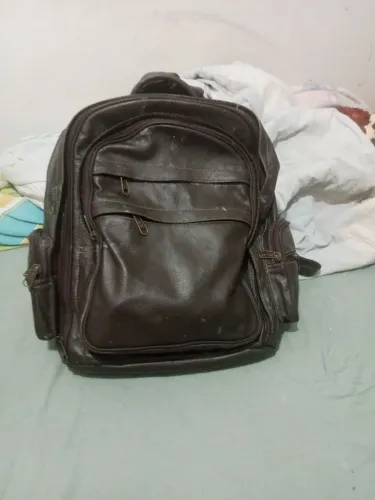 Mochila de couro