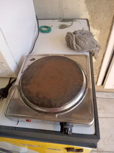Fogão elétrico de mesa de uma boca