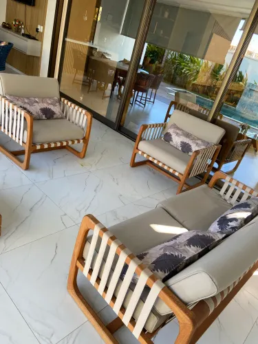 Conjunto terraço/ área gourmet