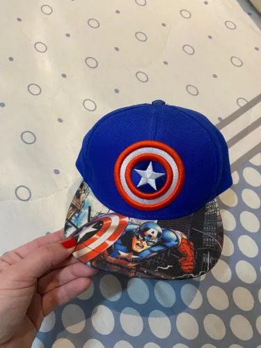 boné infantil, capitão América 