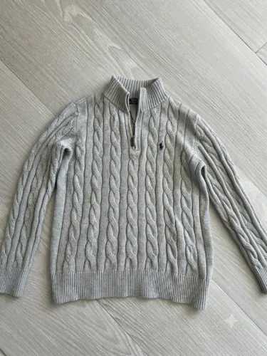 Suéter Polo Ralph Lauren Masculino Tricot Cinza
