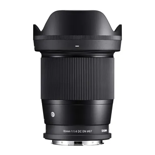 LENTE SIGMA 16MM F/1.4 MFT M43 LUMIX OLYMPUS BLACKMAGIC OM SYSTEM LEICA GH5 GH6 G9 GH7 OM1