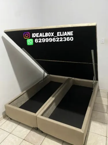 Box baú Queen size - Blindado 