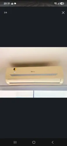 Split Midea 22.000 bjus, perfeita.