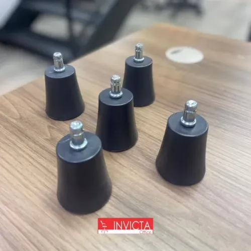 Kit 5 sapata fixa para cadeiras de escritório