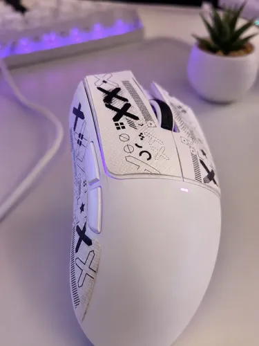 Mouse atack shark x11 sem fio com docking de carregamento