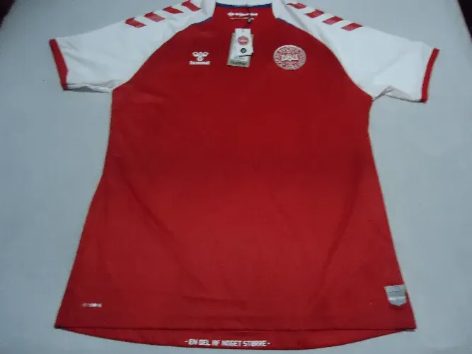 hummel - camisa da dinamarca authentic - tam xl - nova, na etiqueta - original - importada
