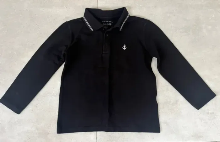 Polo manga longa tamanho 6