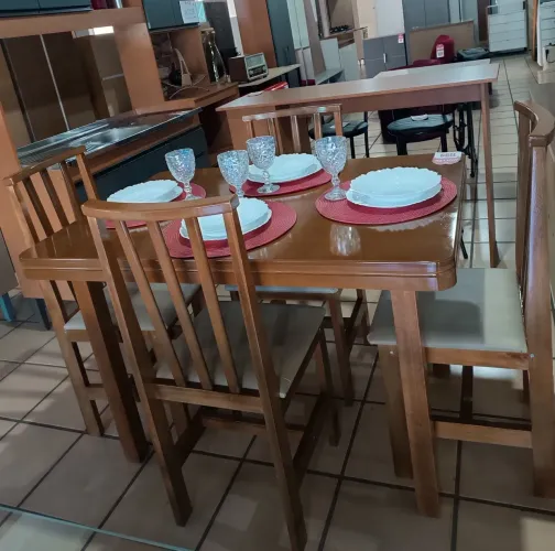 Mesa de Jantar com 4 Cadeiras