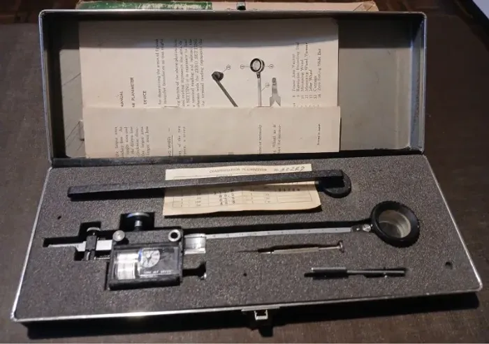 Planimeter Compensating Koizumi Type KP-27 original, fabricado no Japão