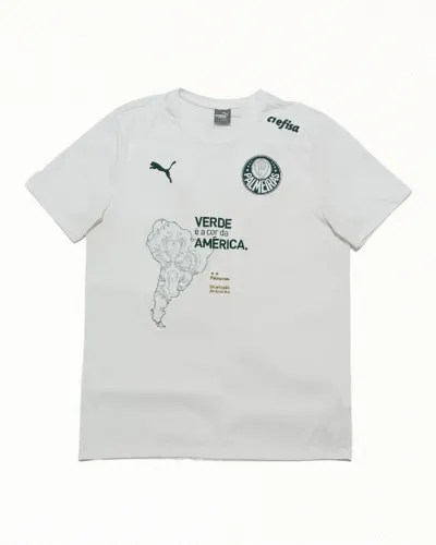 Camisa Palmeiras Comemorativa Bicampeão da América Branca