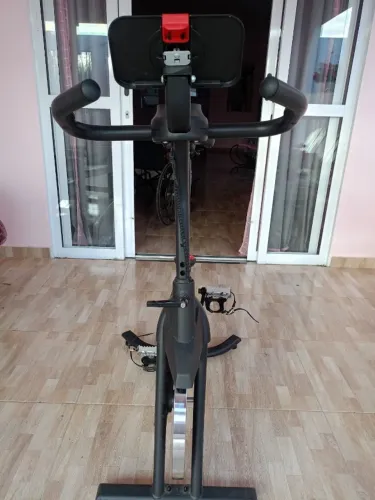 Bike Spinning Social Fitt 10kg Preto e Vermelho