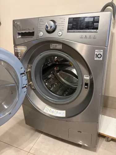 Máquina Lava e Seca LG Direct Drive 11/6kg Inox - Impecável