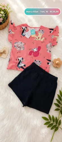 Conjunto infantil, tamanho 10
