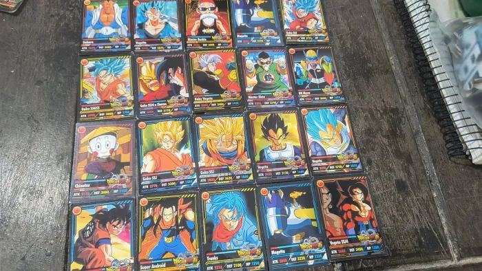 Cartas Dragboll Z 111 cartas