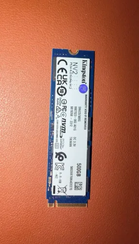 SSD NVMe M.2 500GB Kingston NV2 - Alta velocidade | Perfeito estado - 98% SAÚDE
