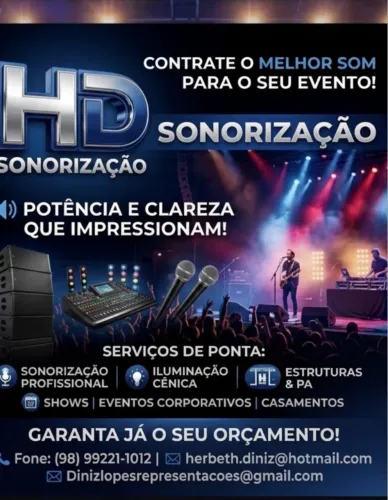 Sonorização para seu evento
