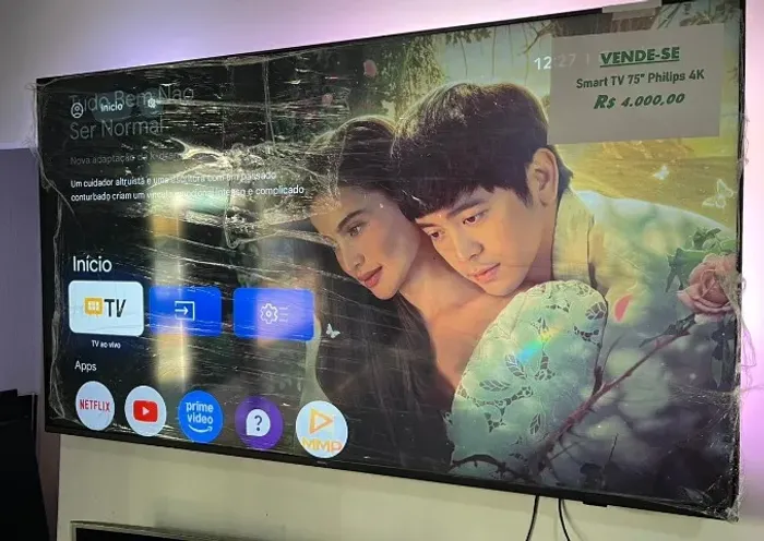 Smart TV Philips 75 POLEGADAS  4K ? Apenas R$ 4.000